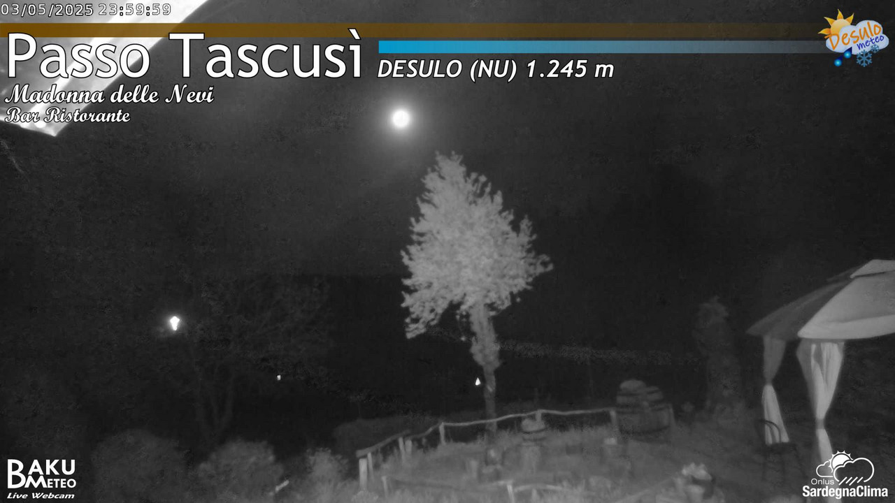 time-lapse frame, Tascusì webcam