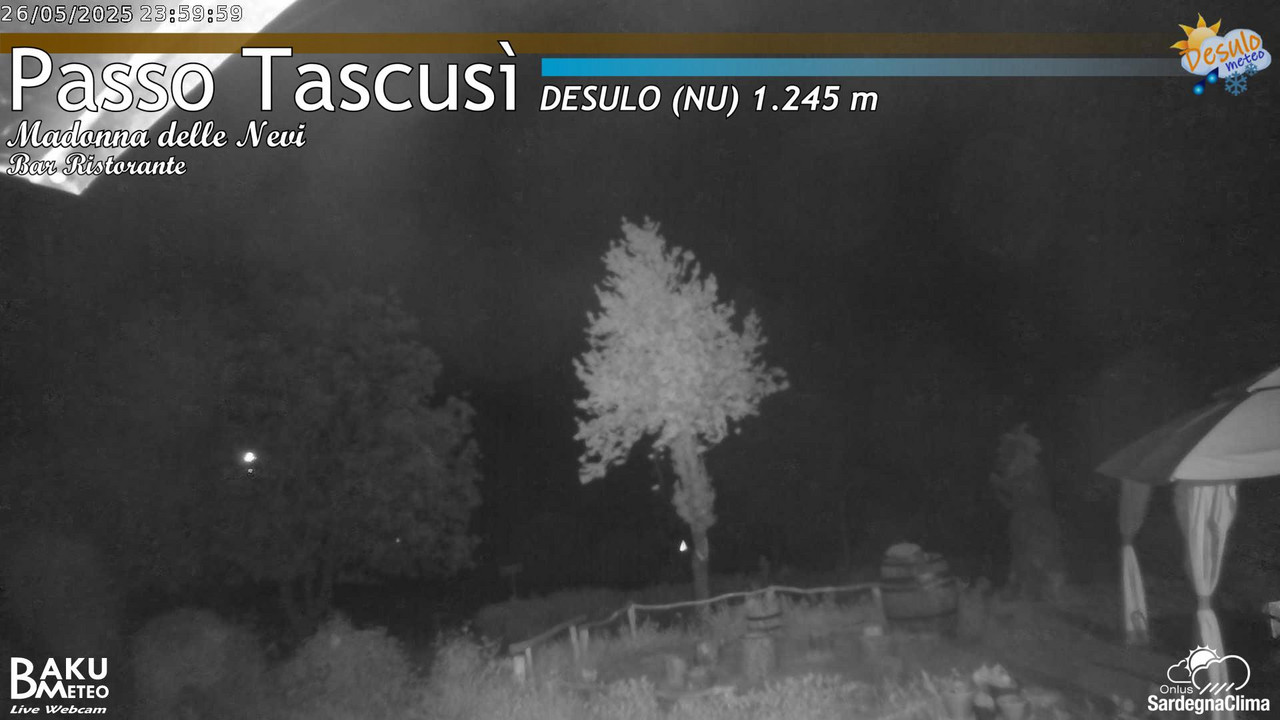 time-lapse frame, Tascusì webcam