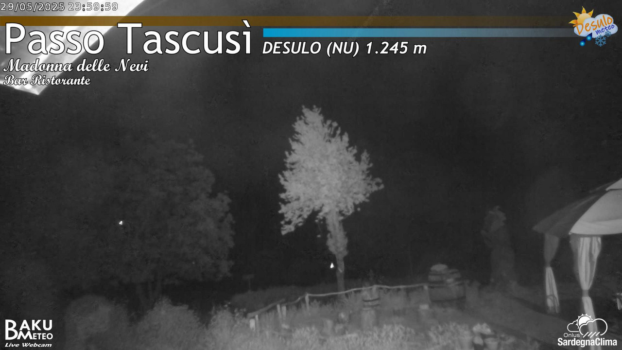time-lapse frame, Tascusì webcam