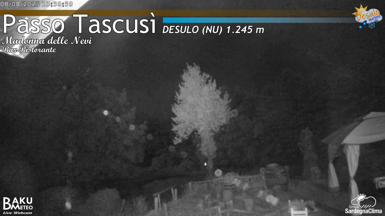 time-lapse frame, Tascusì webcam