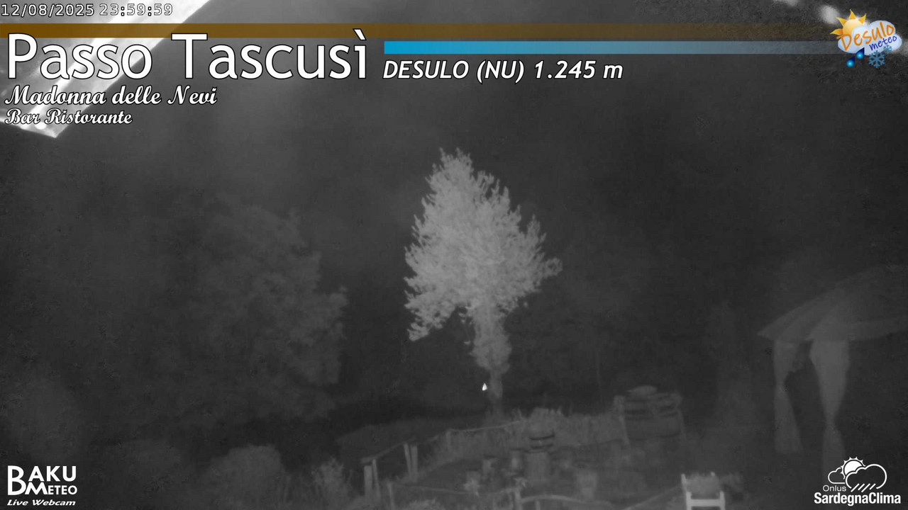 time-lapse frame, Tascusì webcam