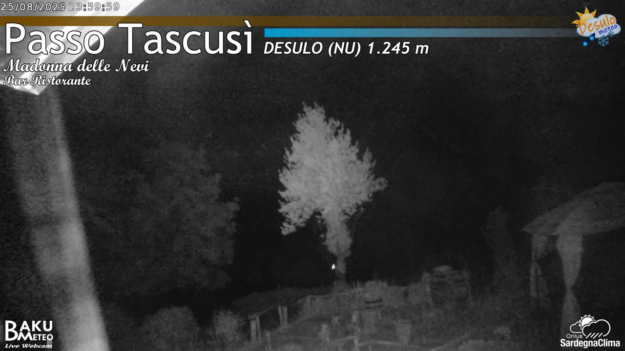 time-lapse frame, Tascusì webcam