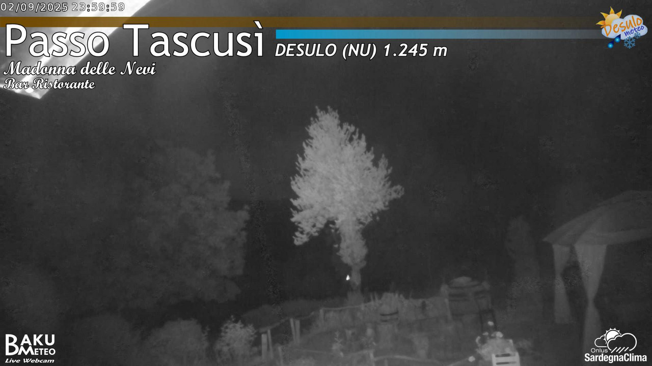 time-lapse frame, Tascusì webcam
