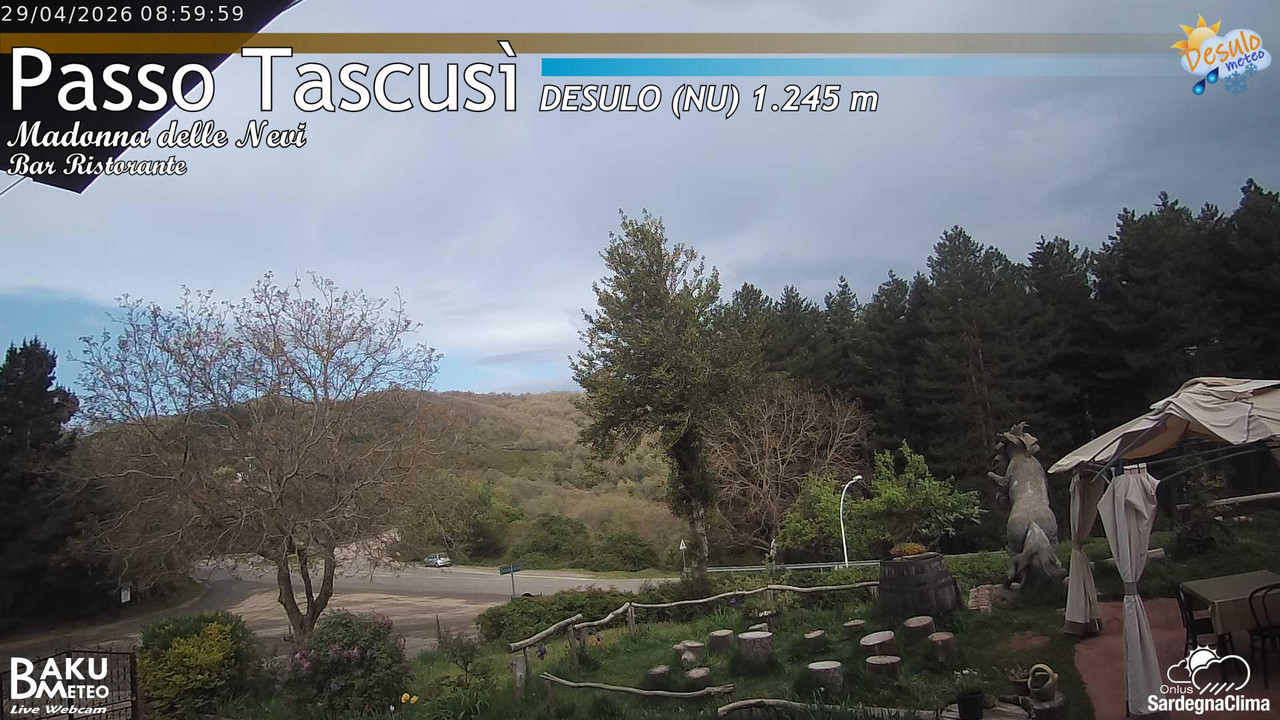 time-lapse frame, Tascusì webcam