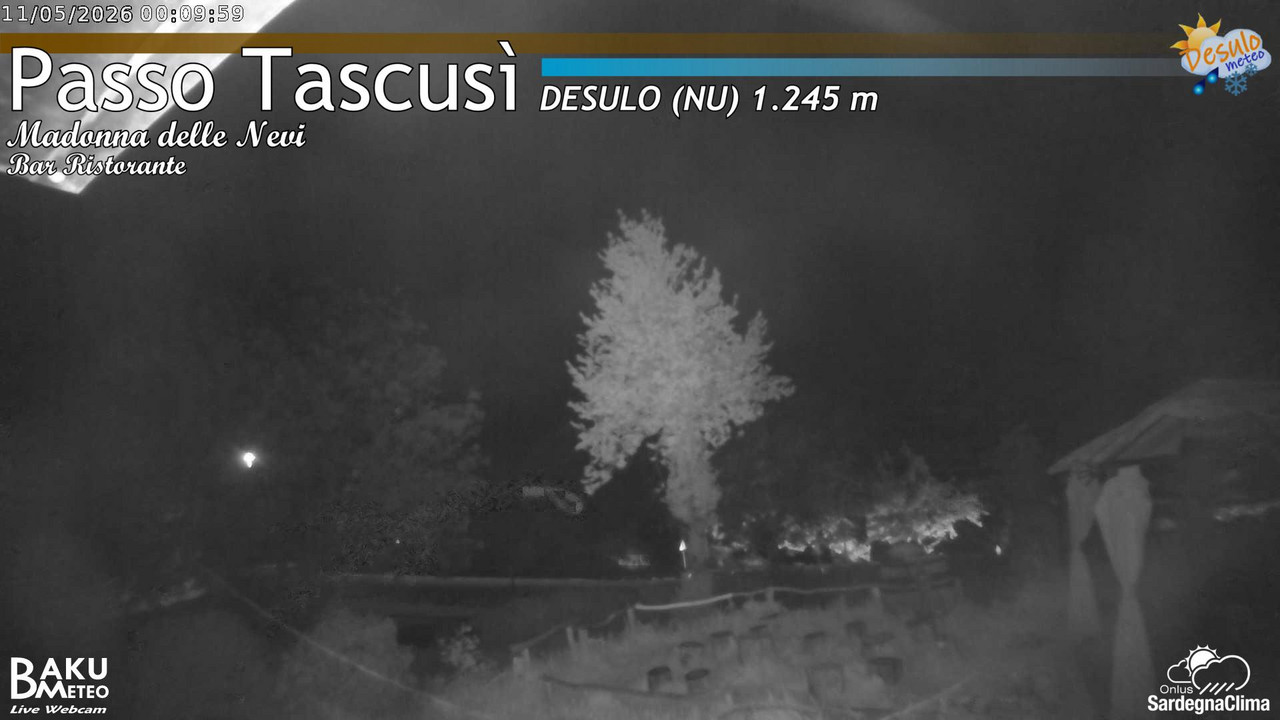 time-lapse frame, Tascusì webcam