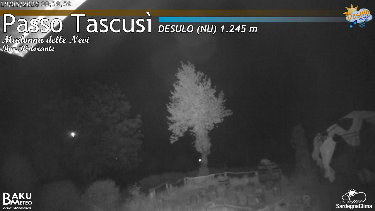 time-lapse frame, Tascusì webcam
