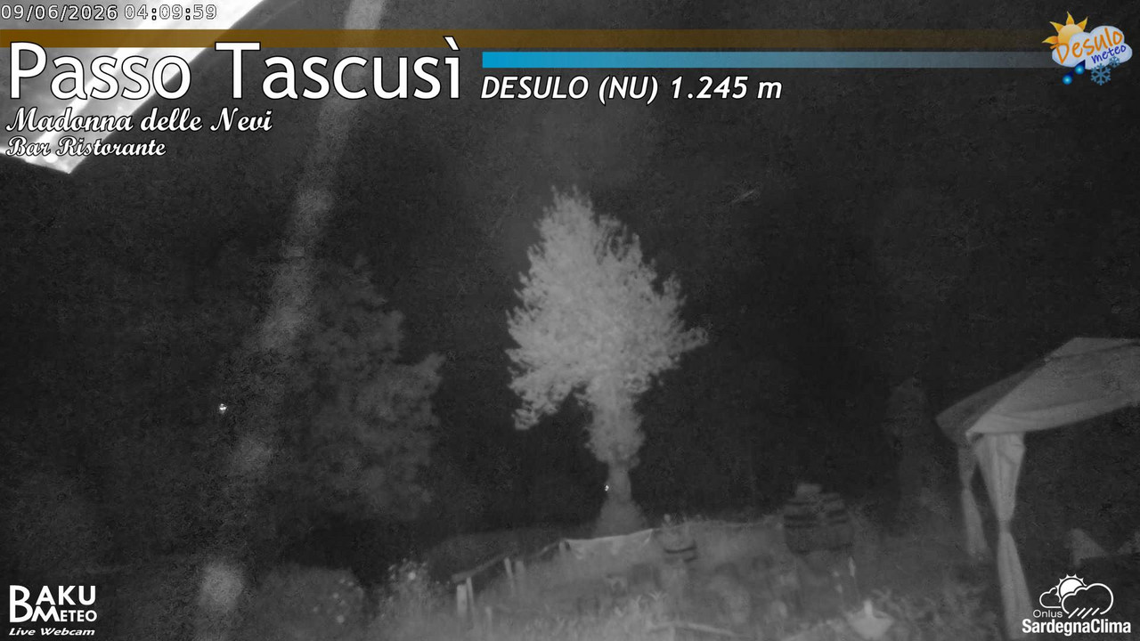 time-lapse frame, Tascusì webcam