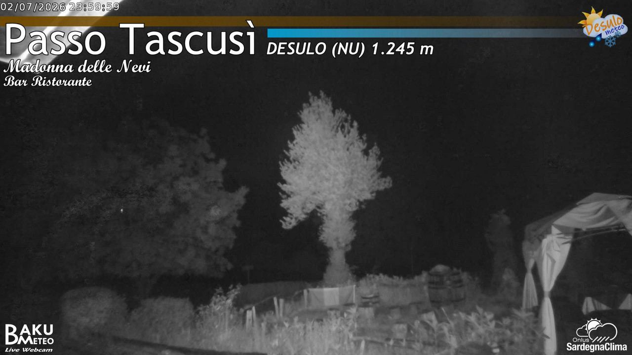 time-lapse frame, Tascusì webcam