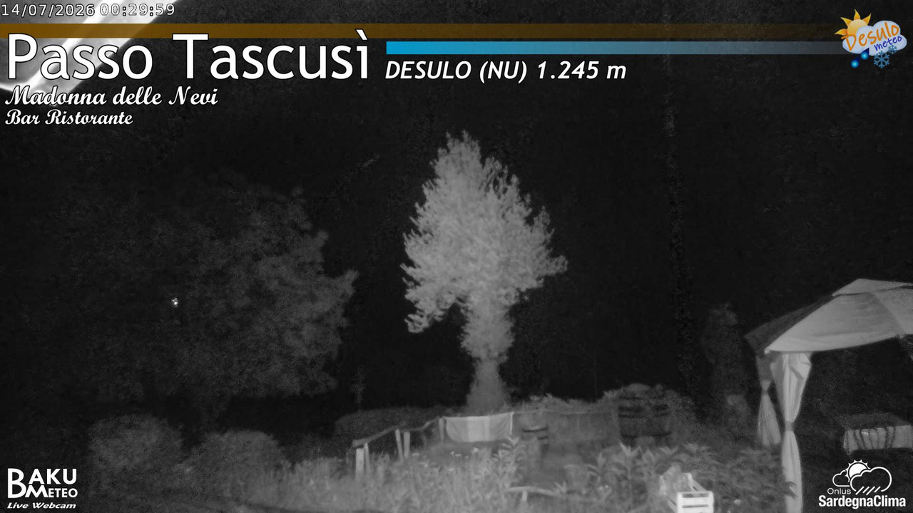 time-lapse frame, Tascusì webcam