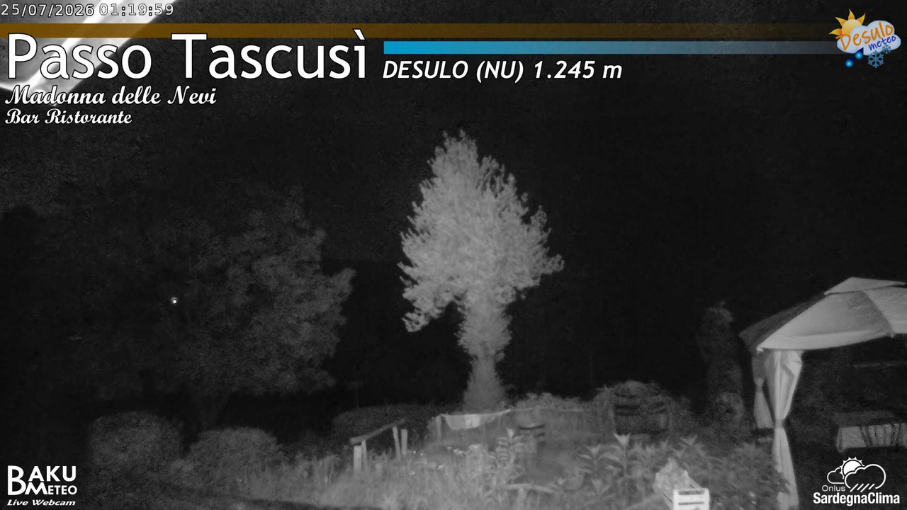 time-lapse frame, Tascusì webcam