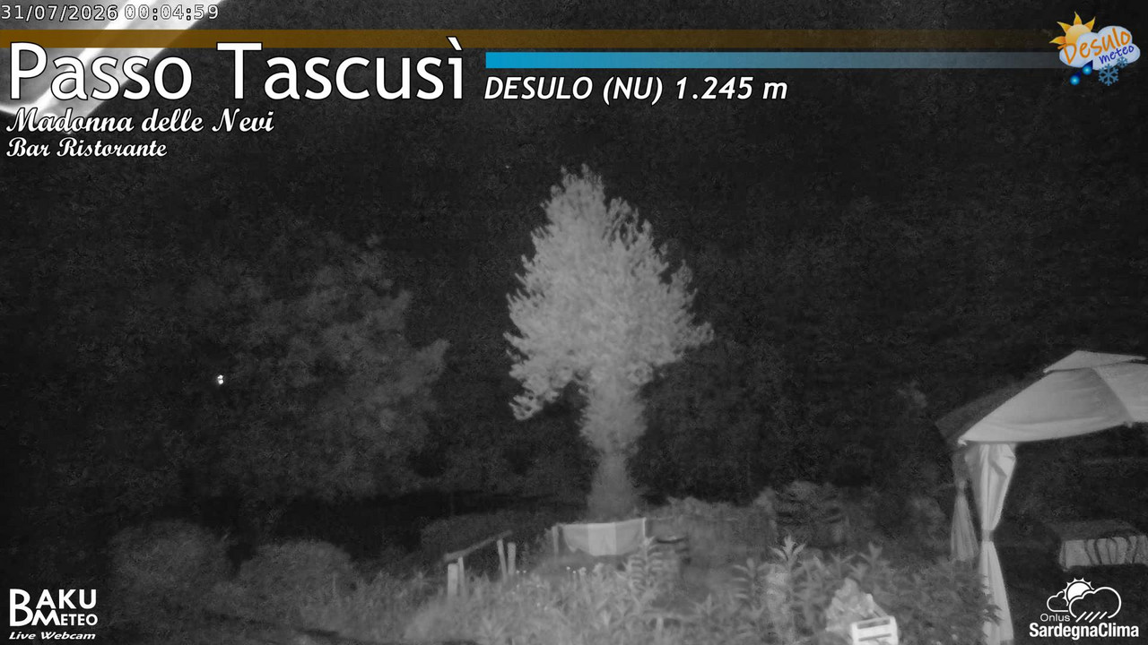 time-lapse frame, Tascusì webcam