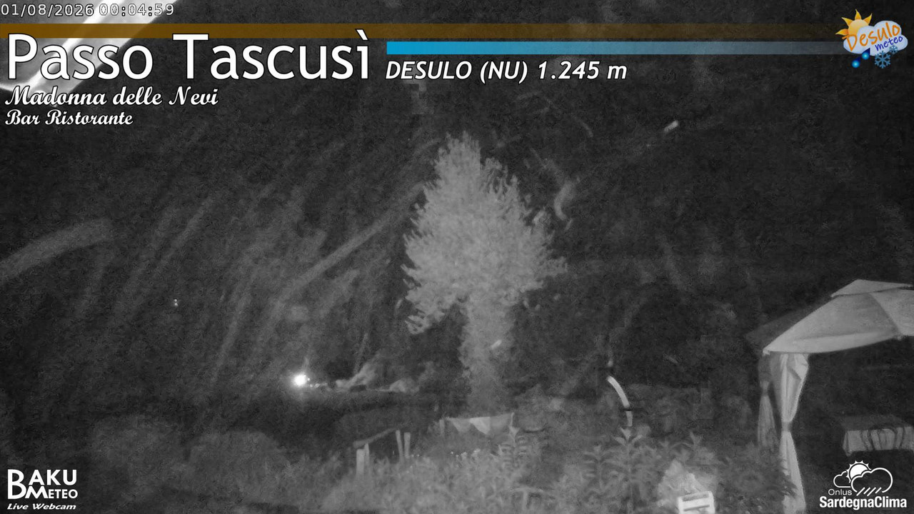 time-lapse frame, Tascusì webcam