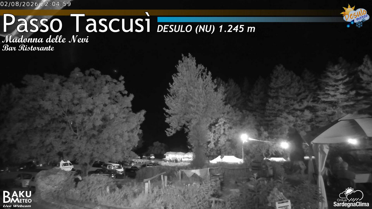 time-lapse frame, Tascusì webcam