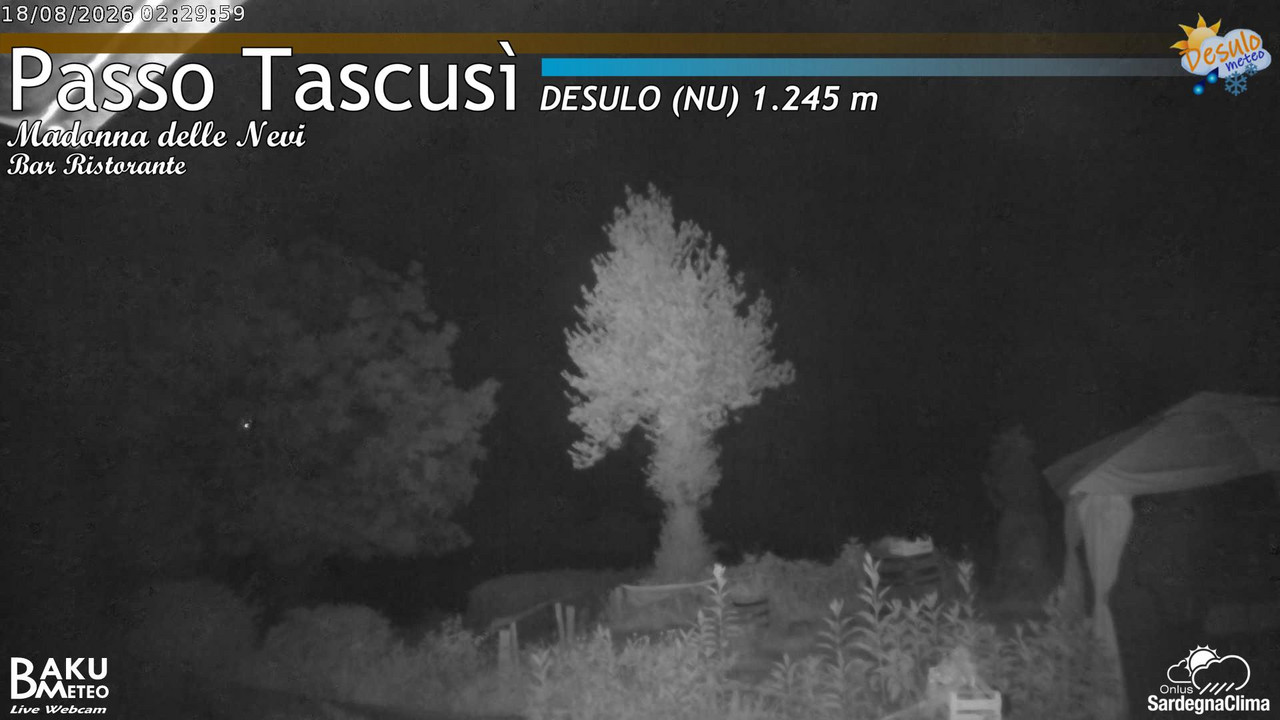 time-lapse frame, Tascusì webcam