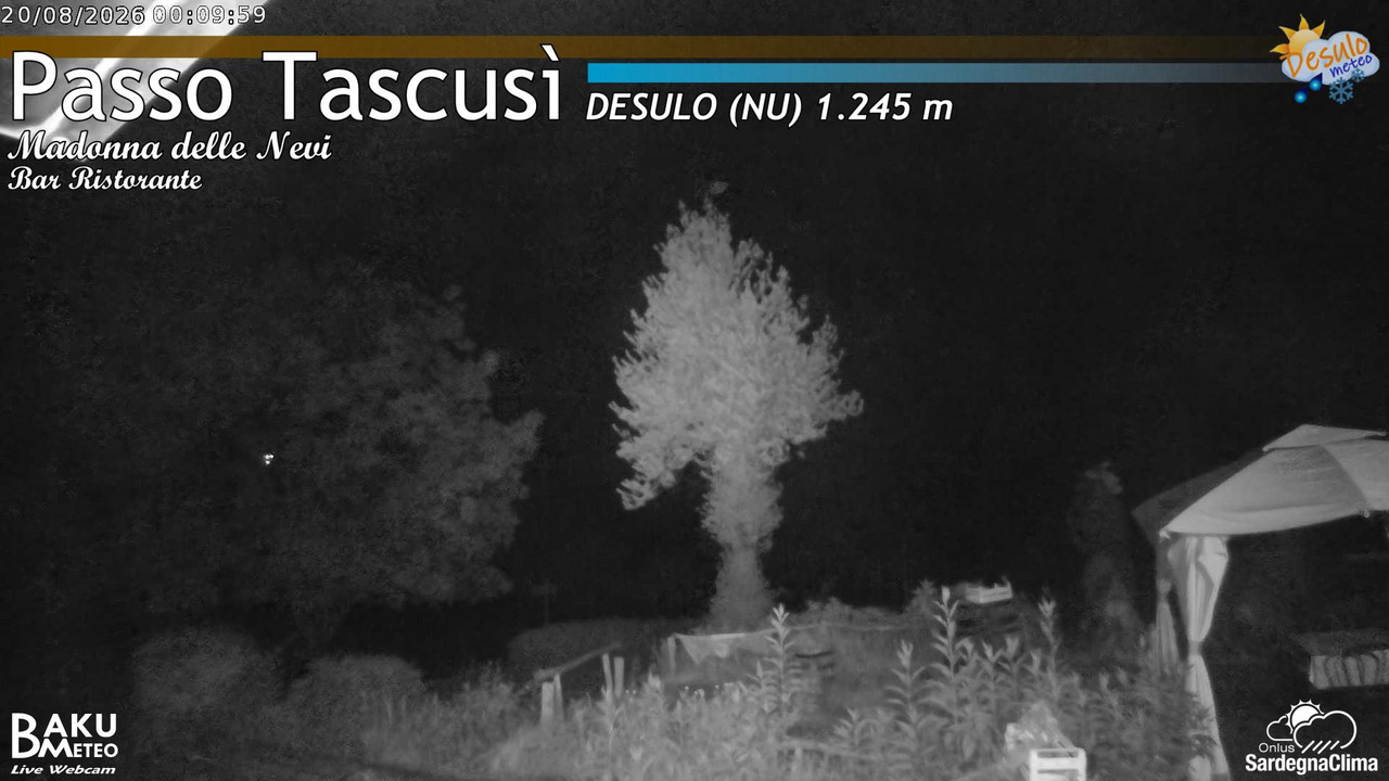 time-lapse frame, Tascusì webcam