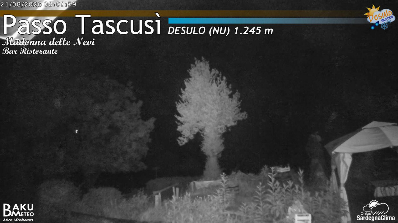 time-lapse frame, Tascusì webcam
