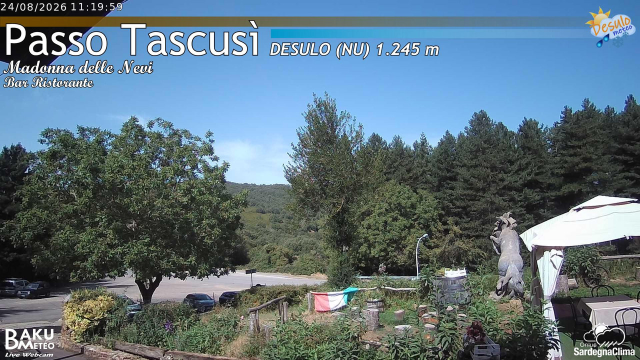 time-lapse frame, Tascusì webcam