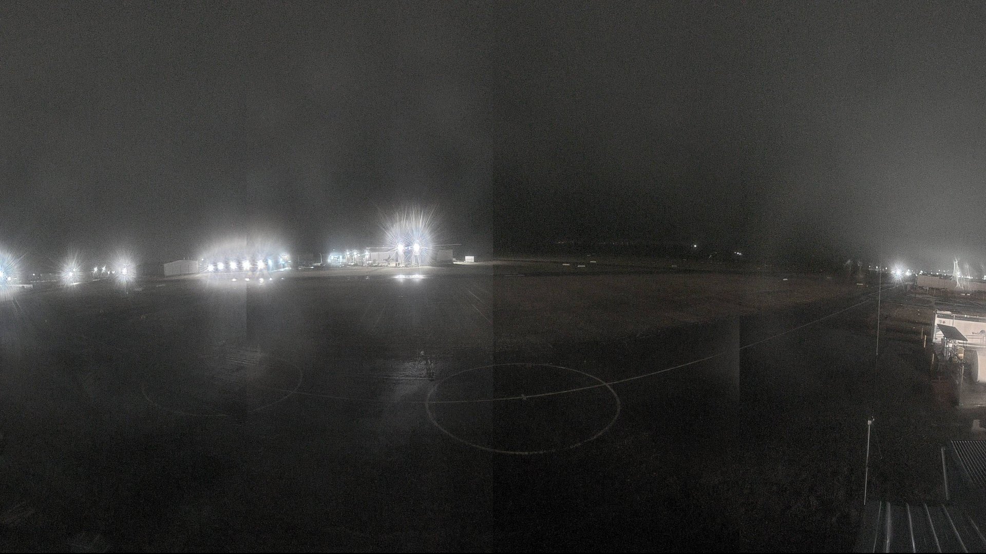 time-lapse frame, Cambridge Airport webcam