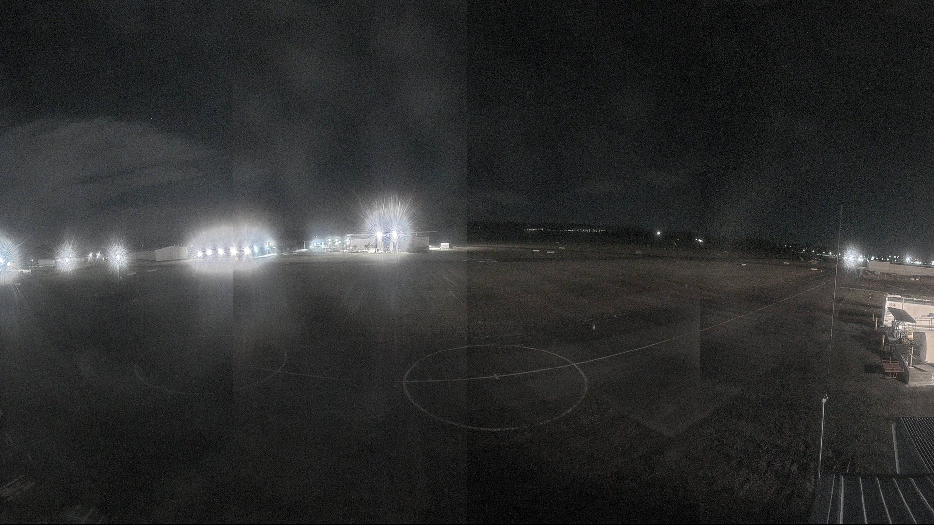 time-lapse frame, Cambridge Airport webcam