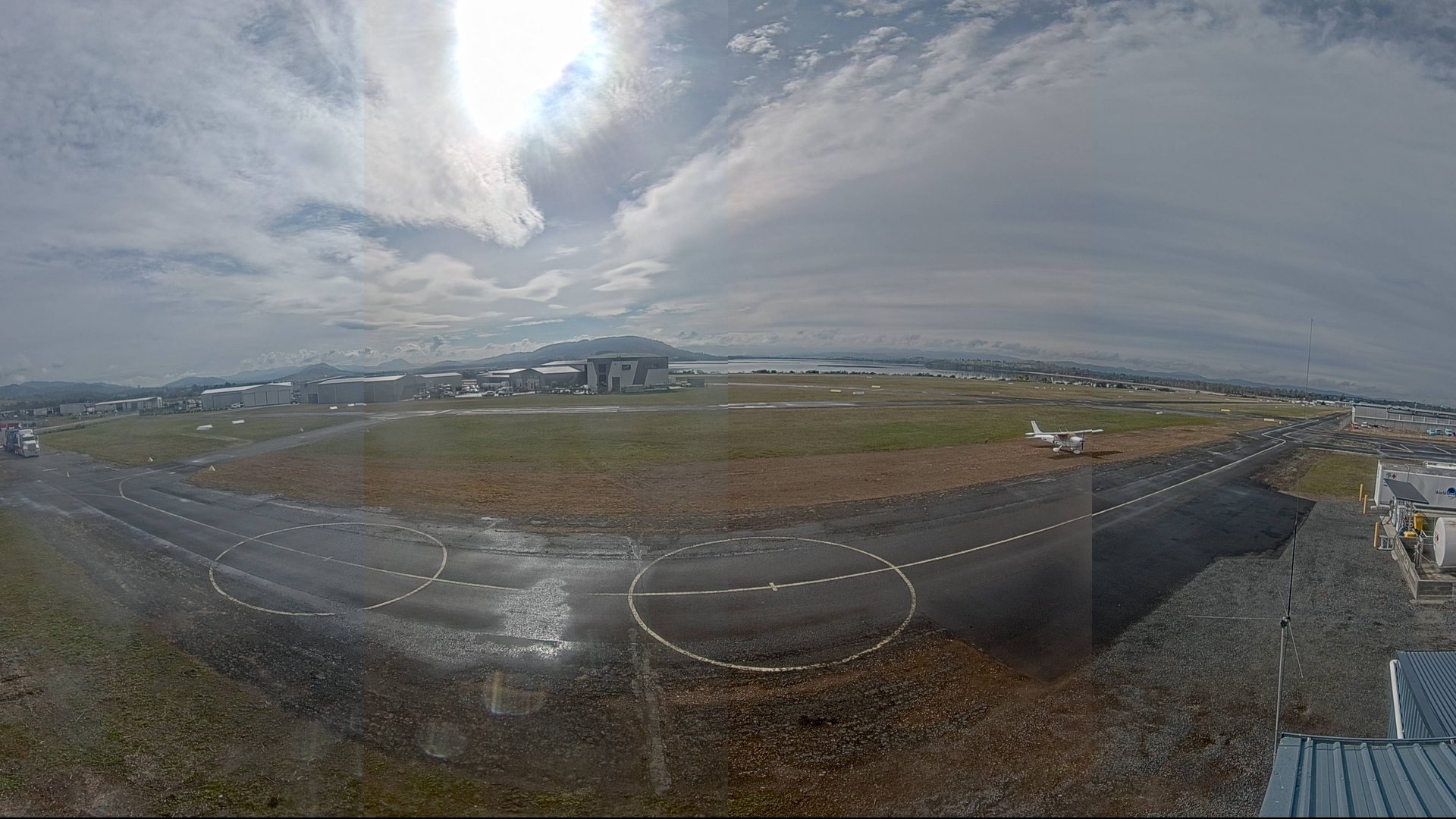 view from Cambridge Airport on 2026-08-25