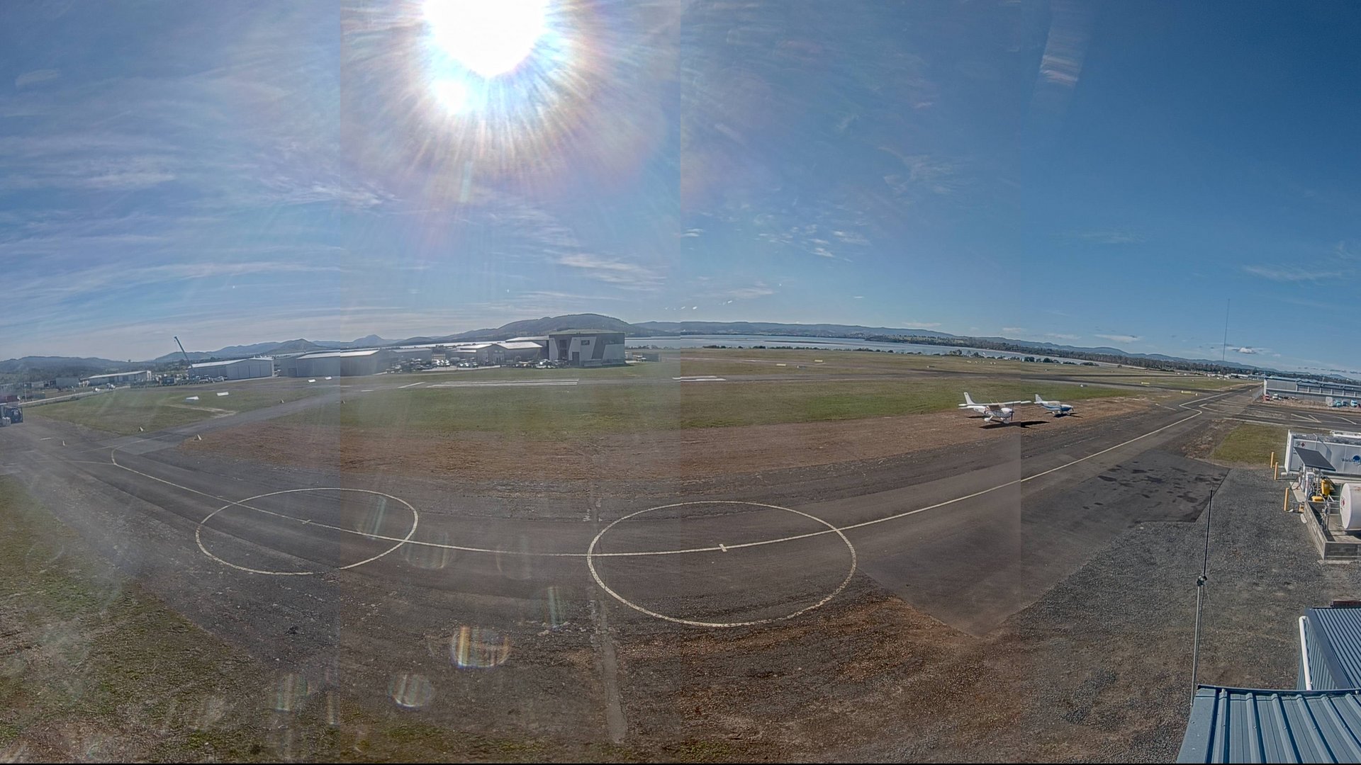 view from Cambridge Airport on 2026-08-27
