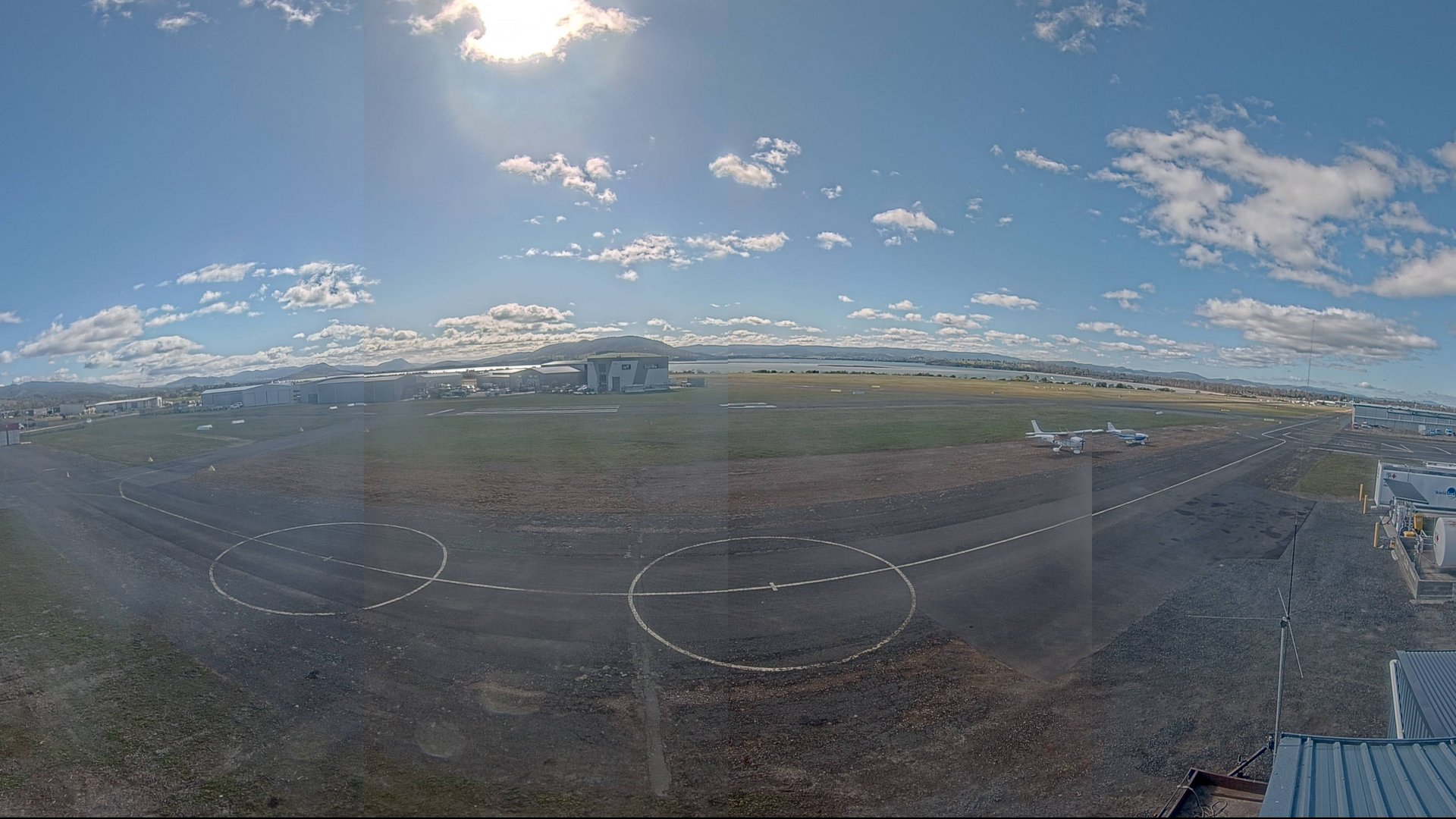 view from Cambridge Airport on 2026-08-28