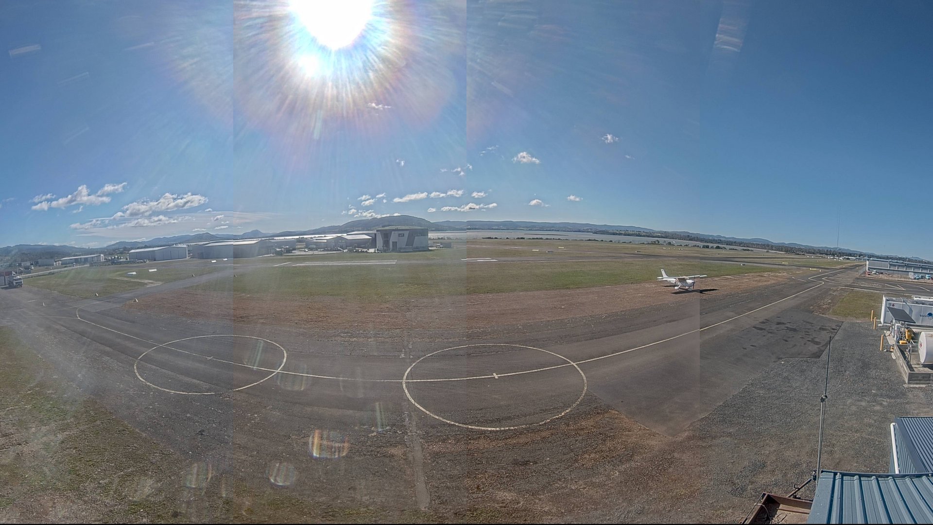 view from Cambridge Airport on 2026-08-29