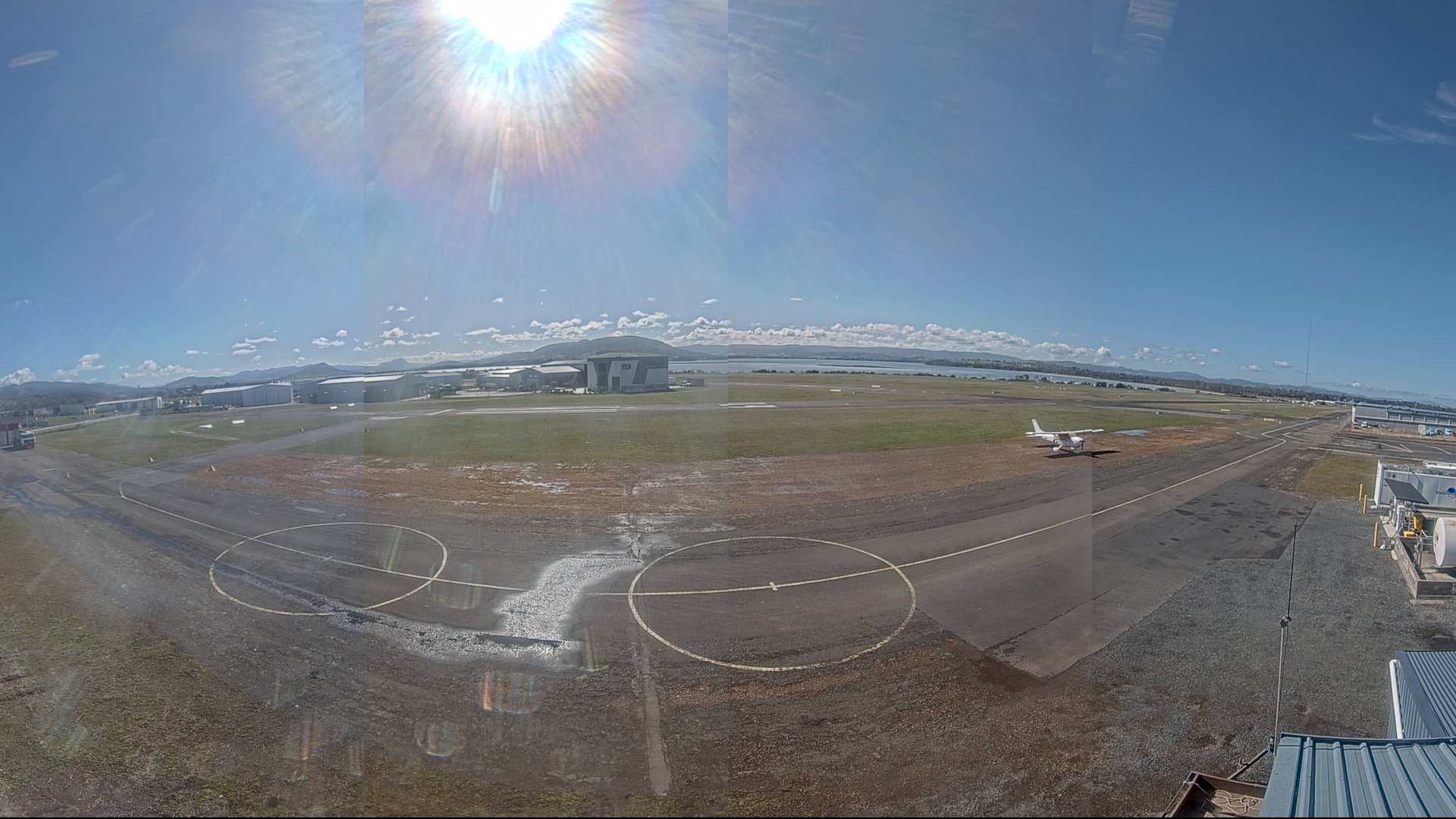 view from Cambridge Airport on 2026-09-06