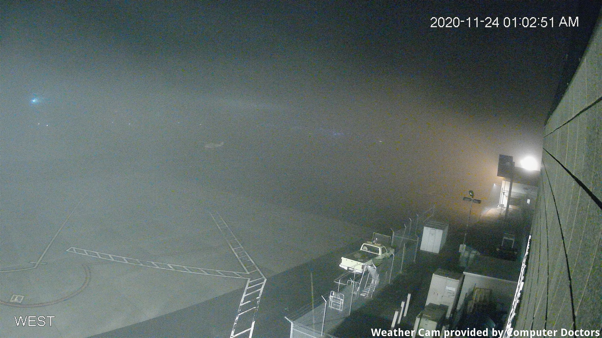 time-lapse frame, West webcam