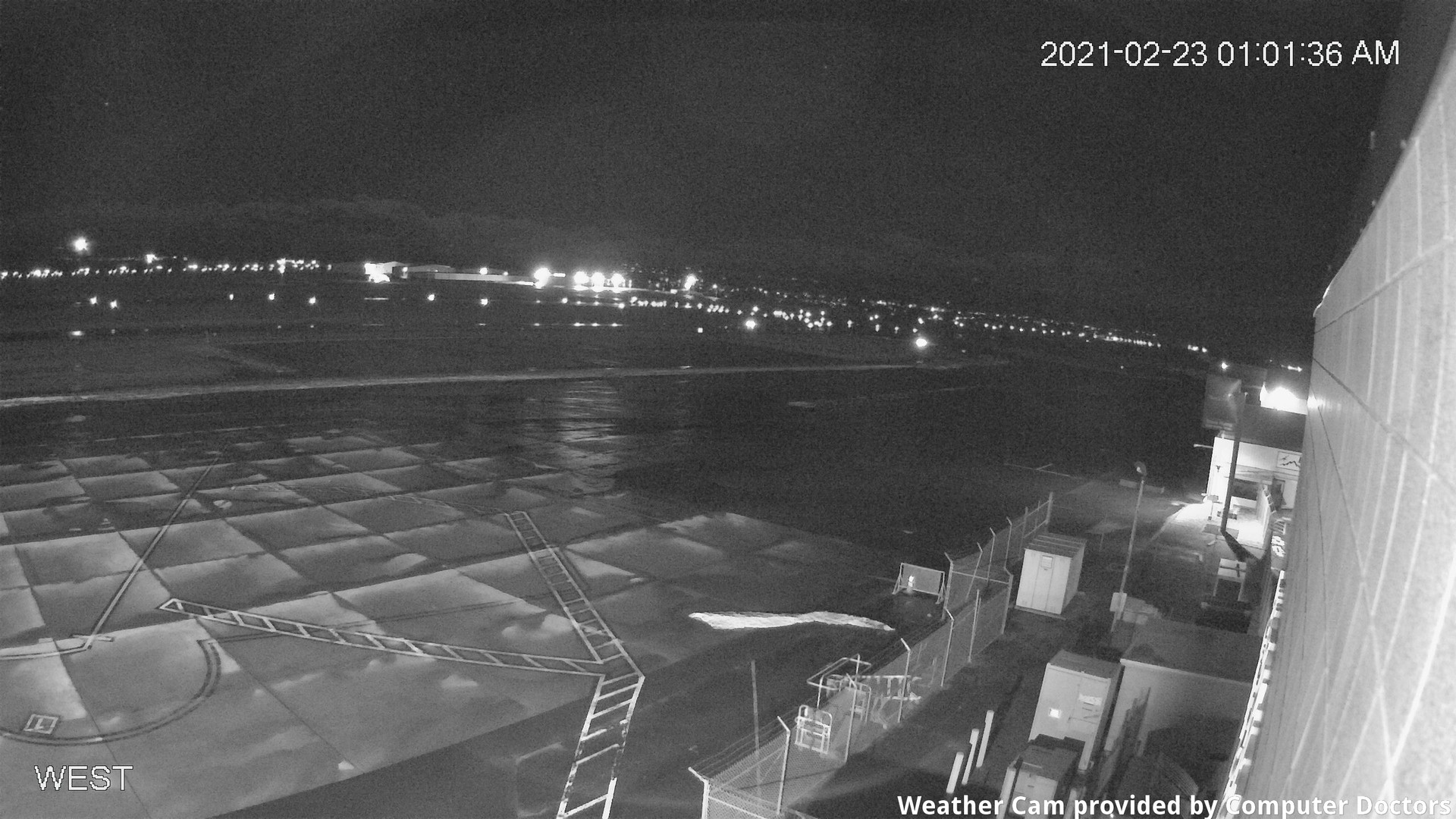 time-lapse frame, West webcam