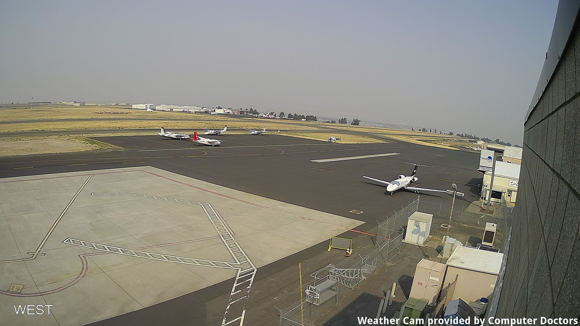 time-lapse frame, West webcam