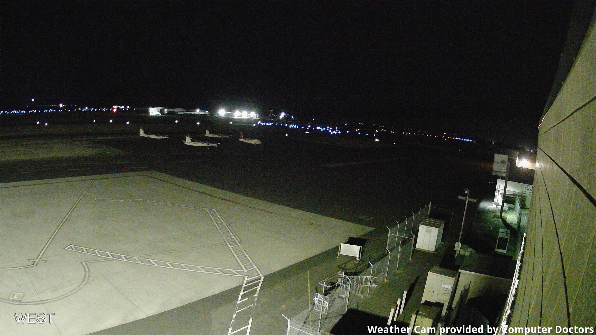 time-lapse frame, West webcam