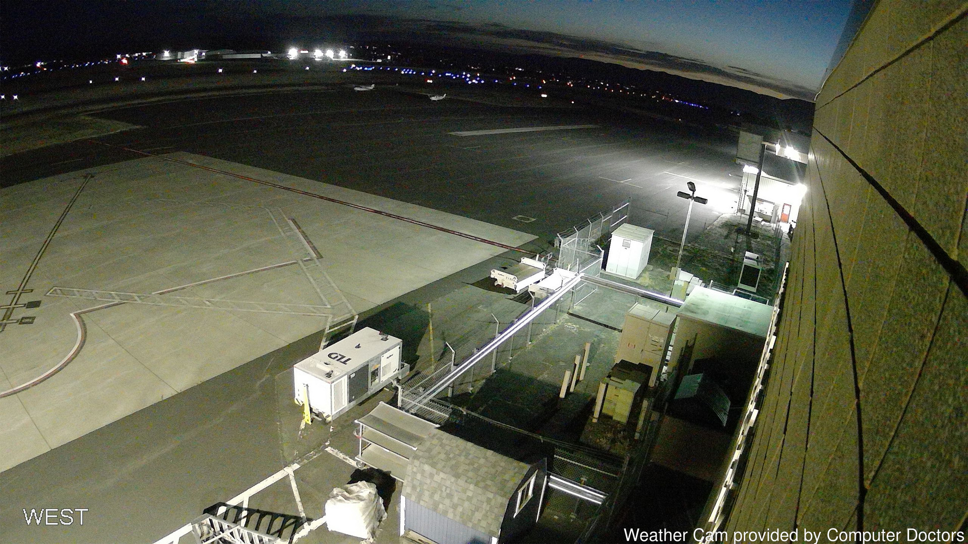 time-lapse frame, West webcam