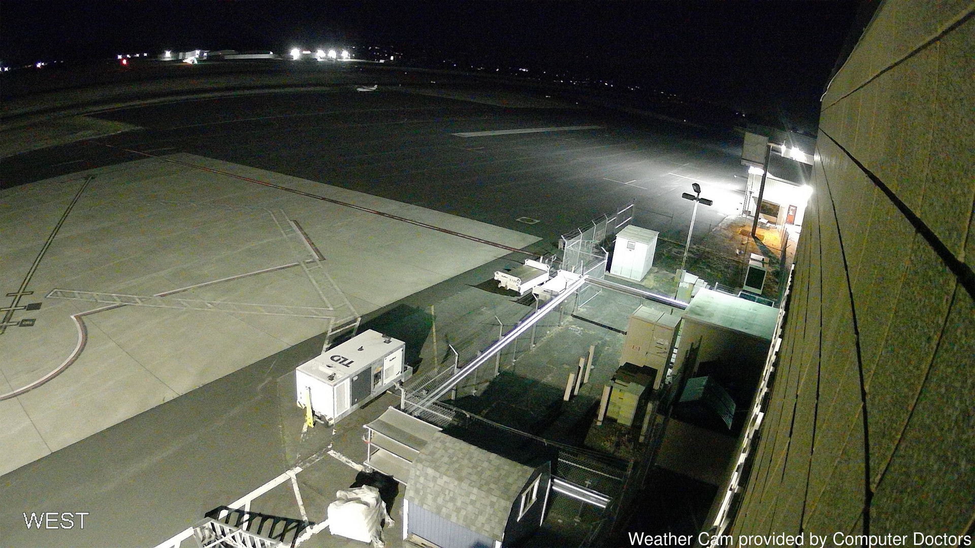 time-lapse frame, West webcam