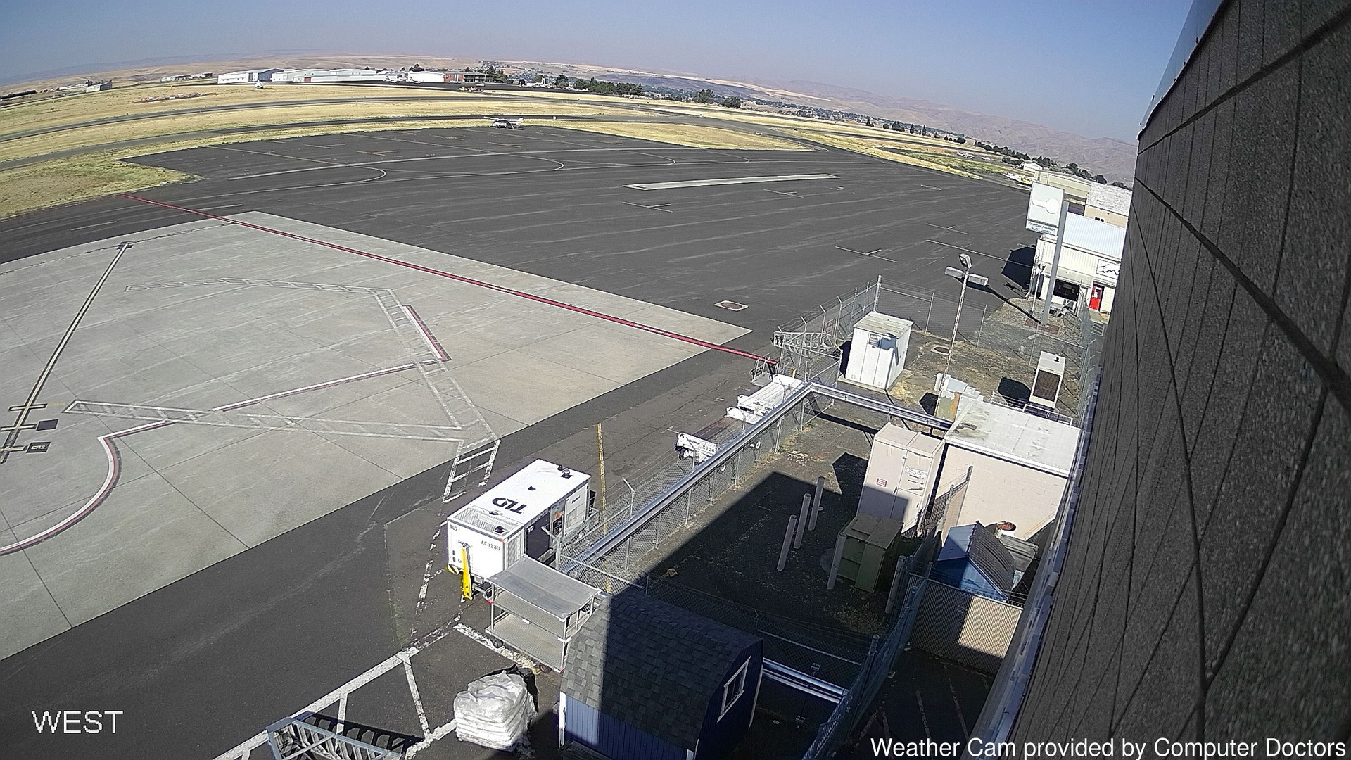 time-lapse frame, West webcam