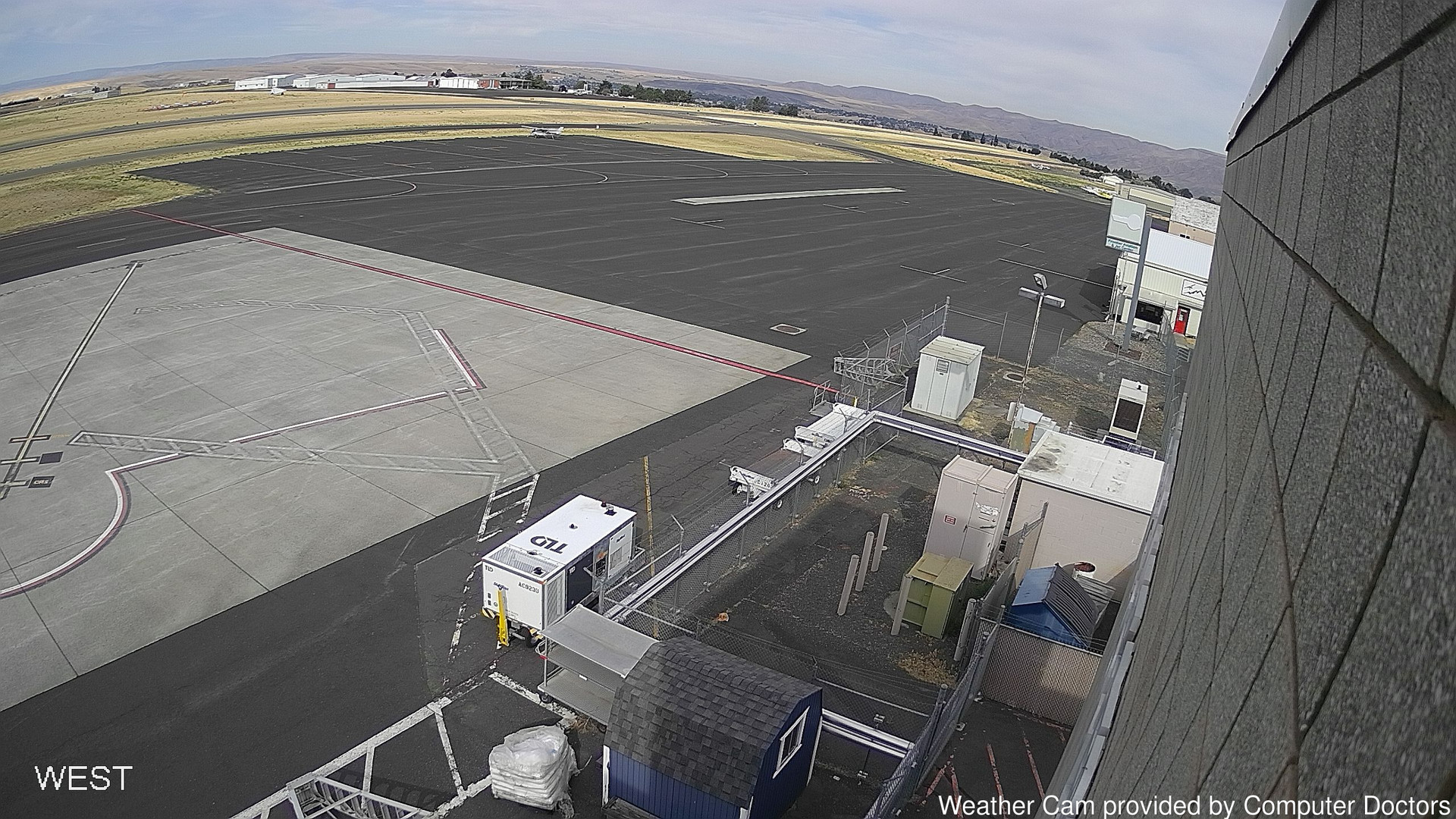 time-lapse frame, West webcam