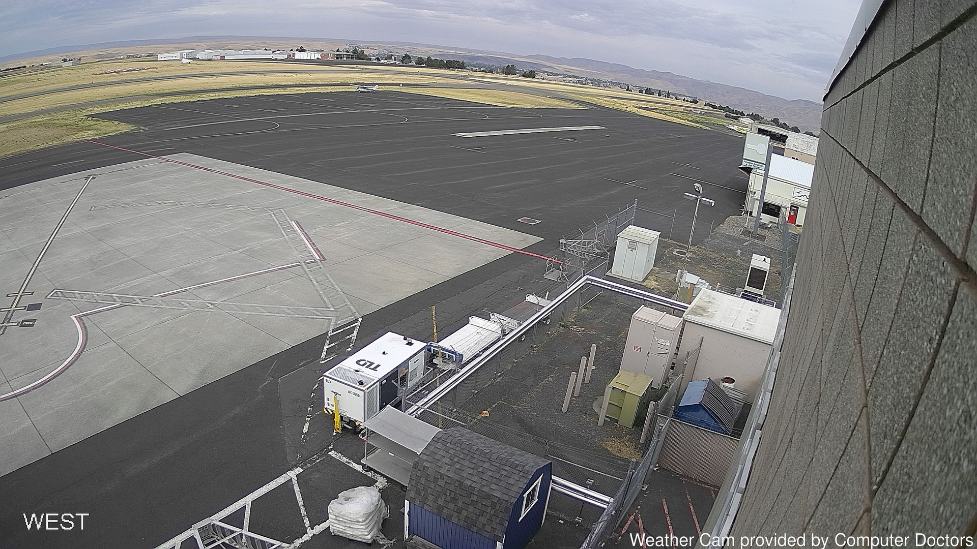 time-lapse frame, West webcam