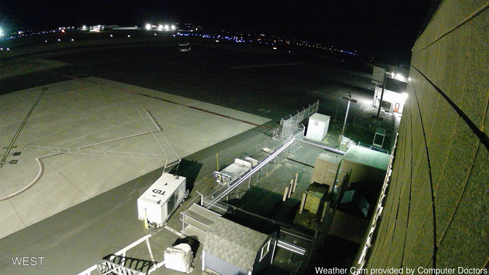 time-lapse frame, West webcam