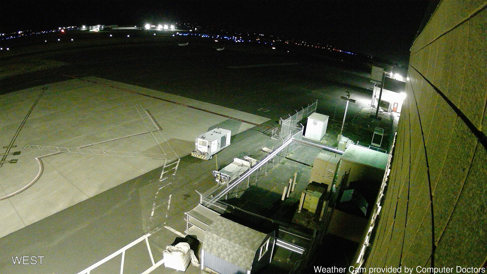 time-lapse frame, West webcam