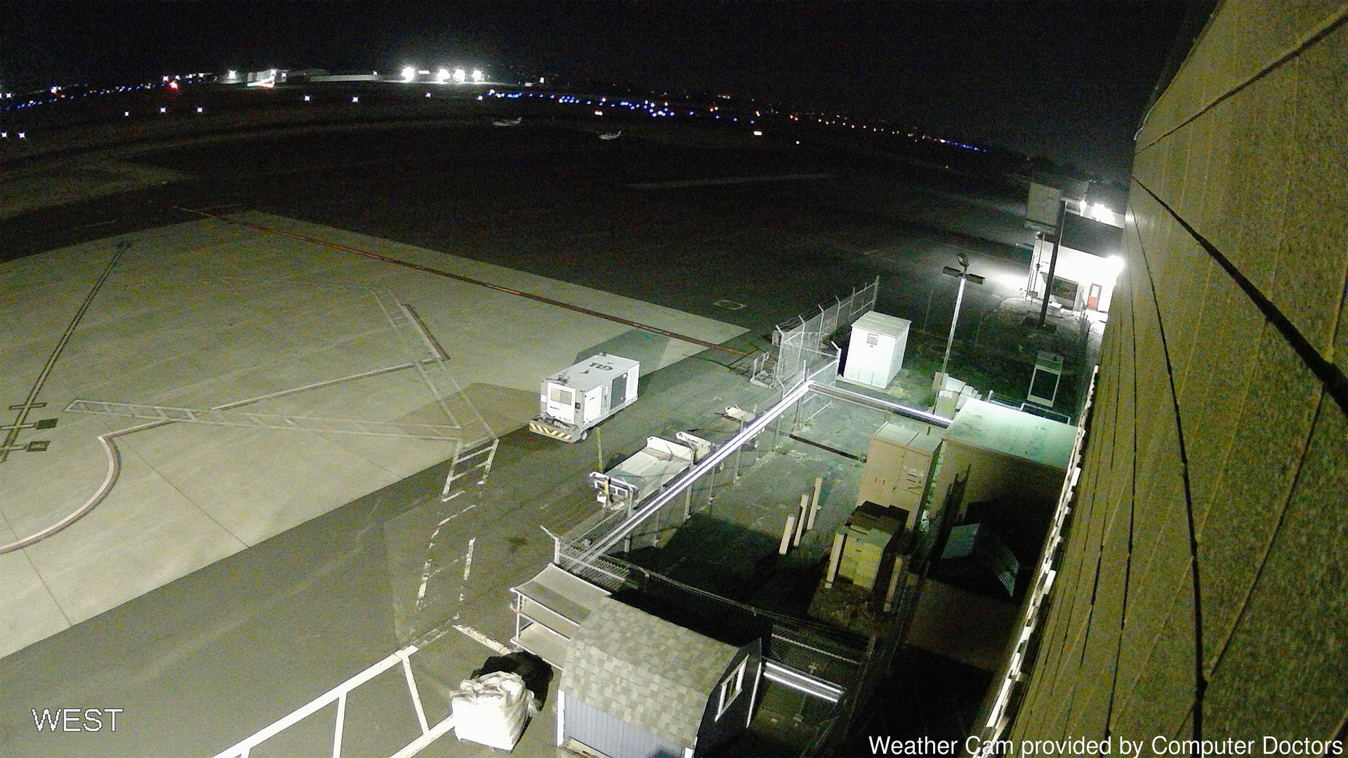 time-lapse frame, West webcam
