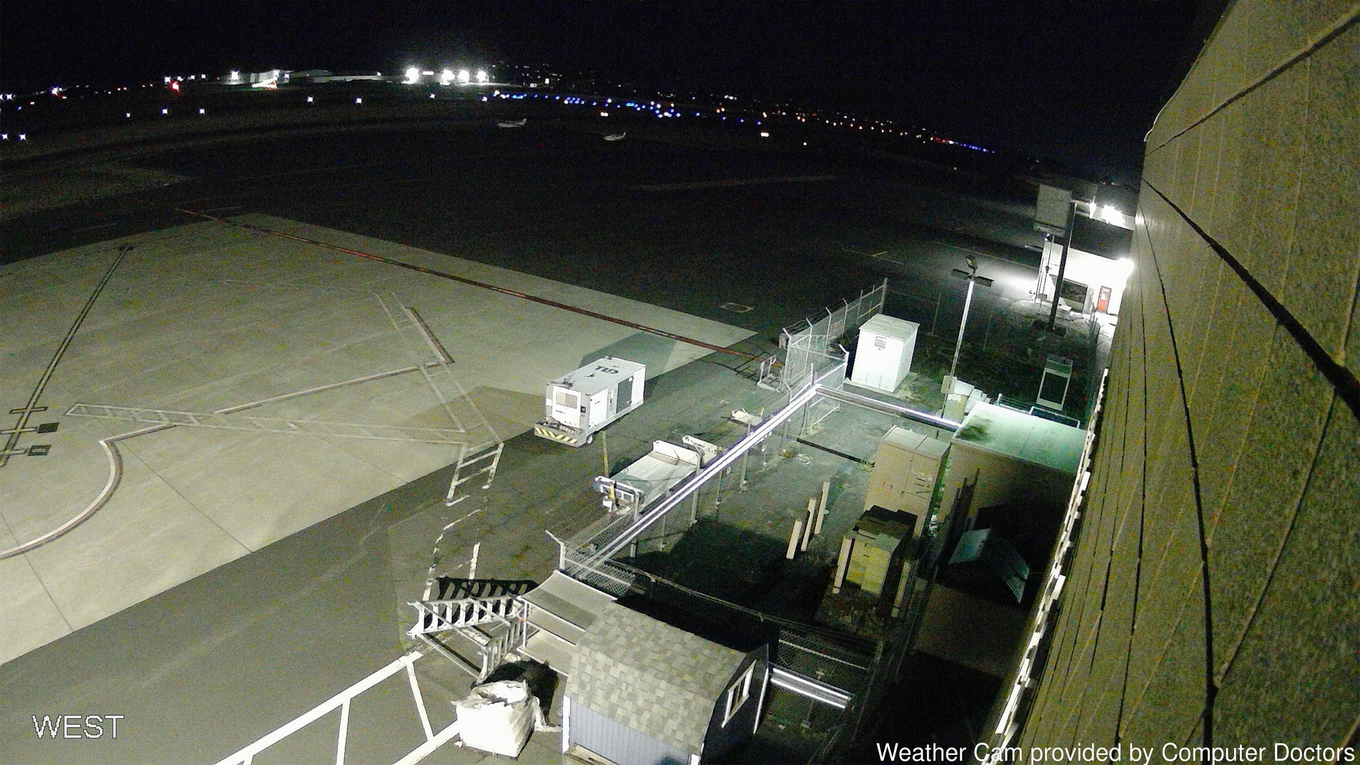 time-lapse frame, West webcam