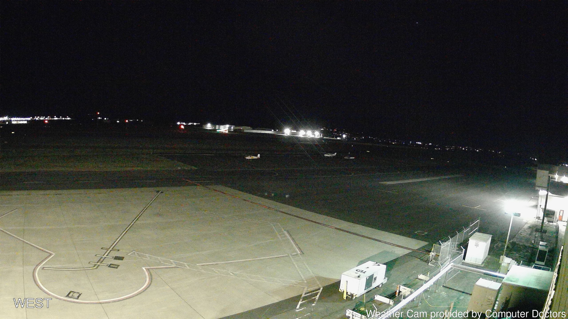 time-lapse frame, West webcam