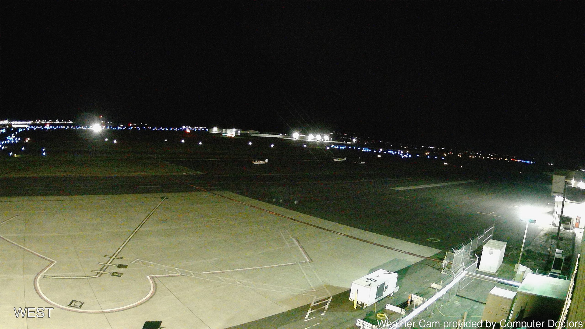 time-lapse frame, West webcam