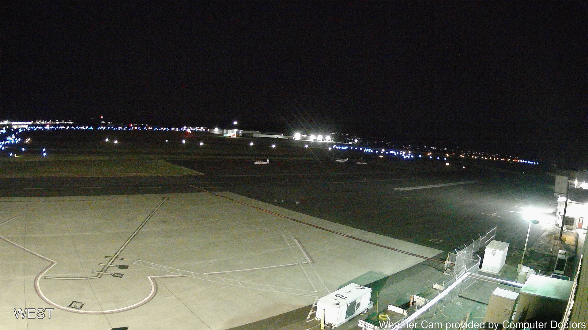 time-lapse frame, West webcam