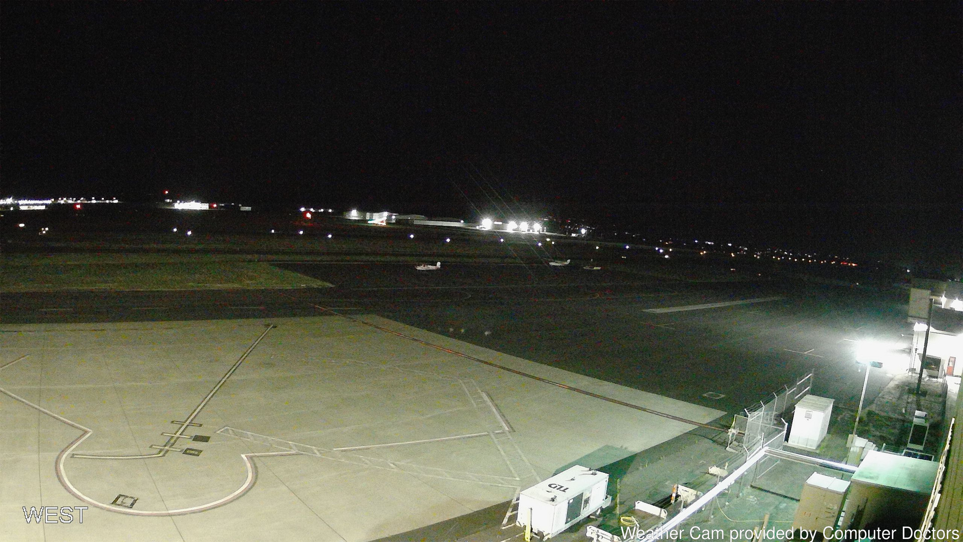 time-lapse frame, West webcam