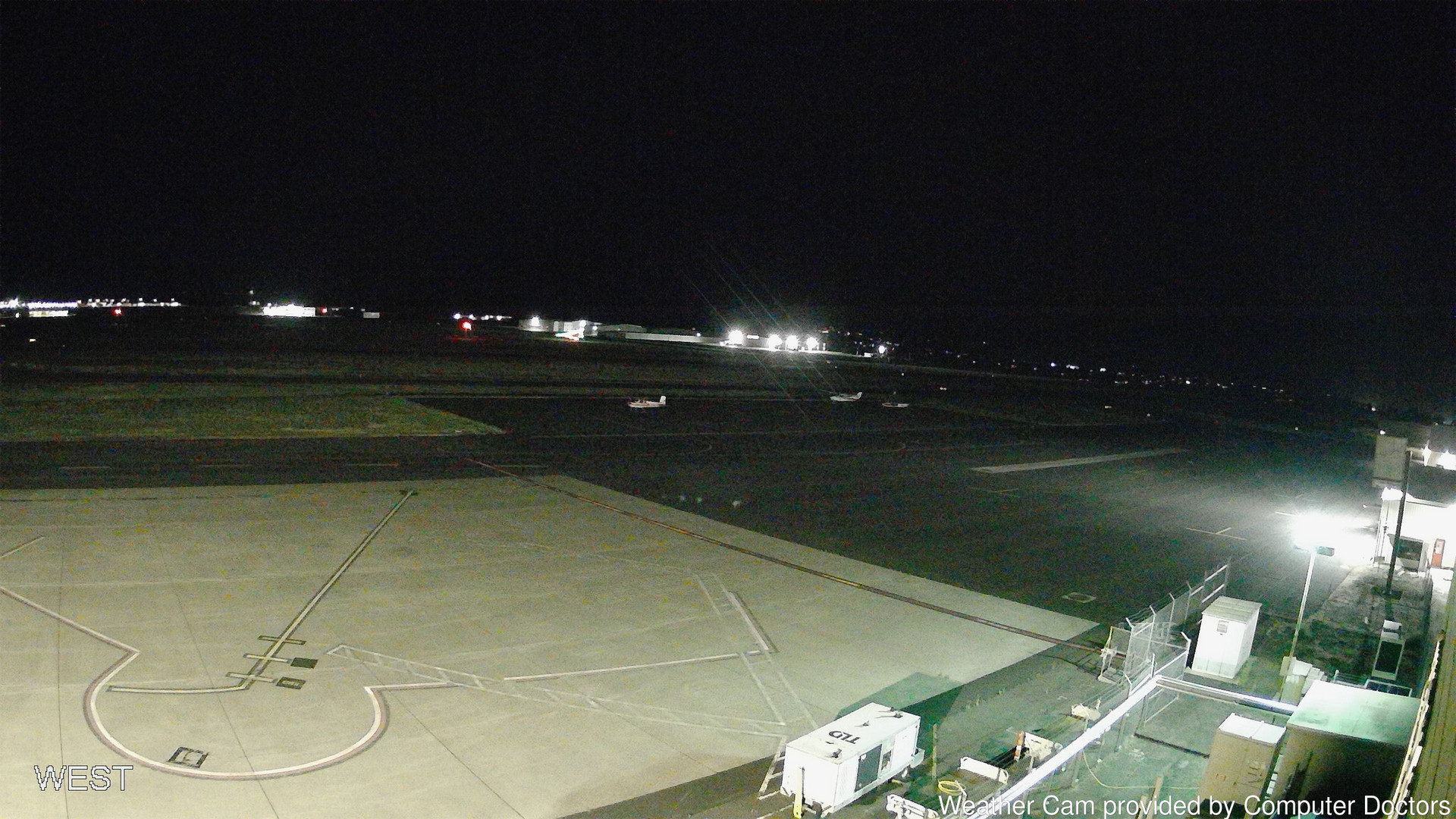 time-lapse frame, West webcam