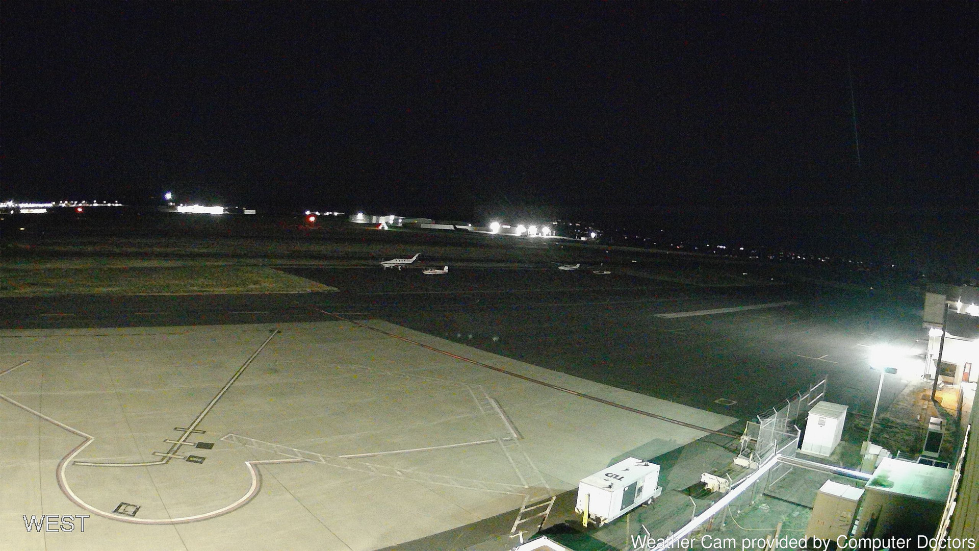 time-lapse frame, West webcam