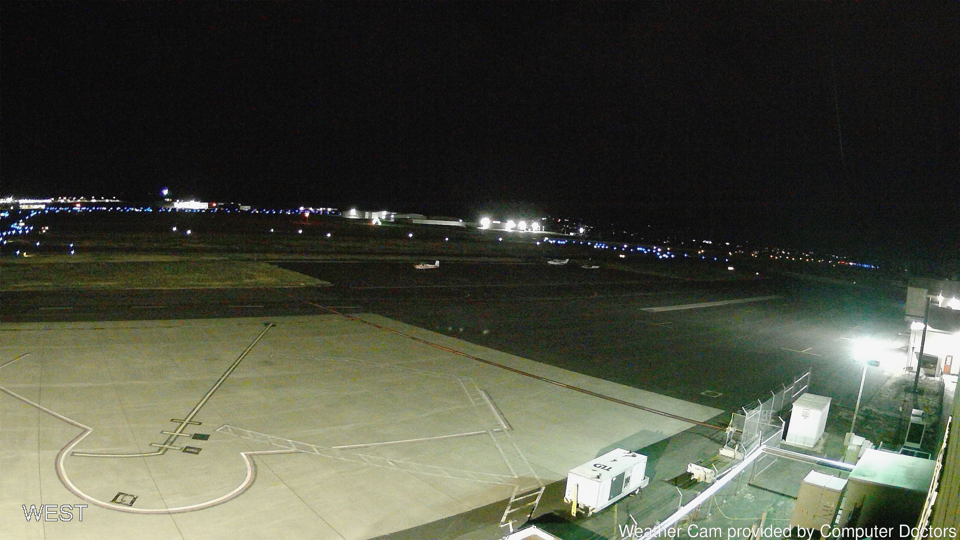 time-lapse frame, West webcam