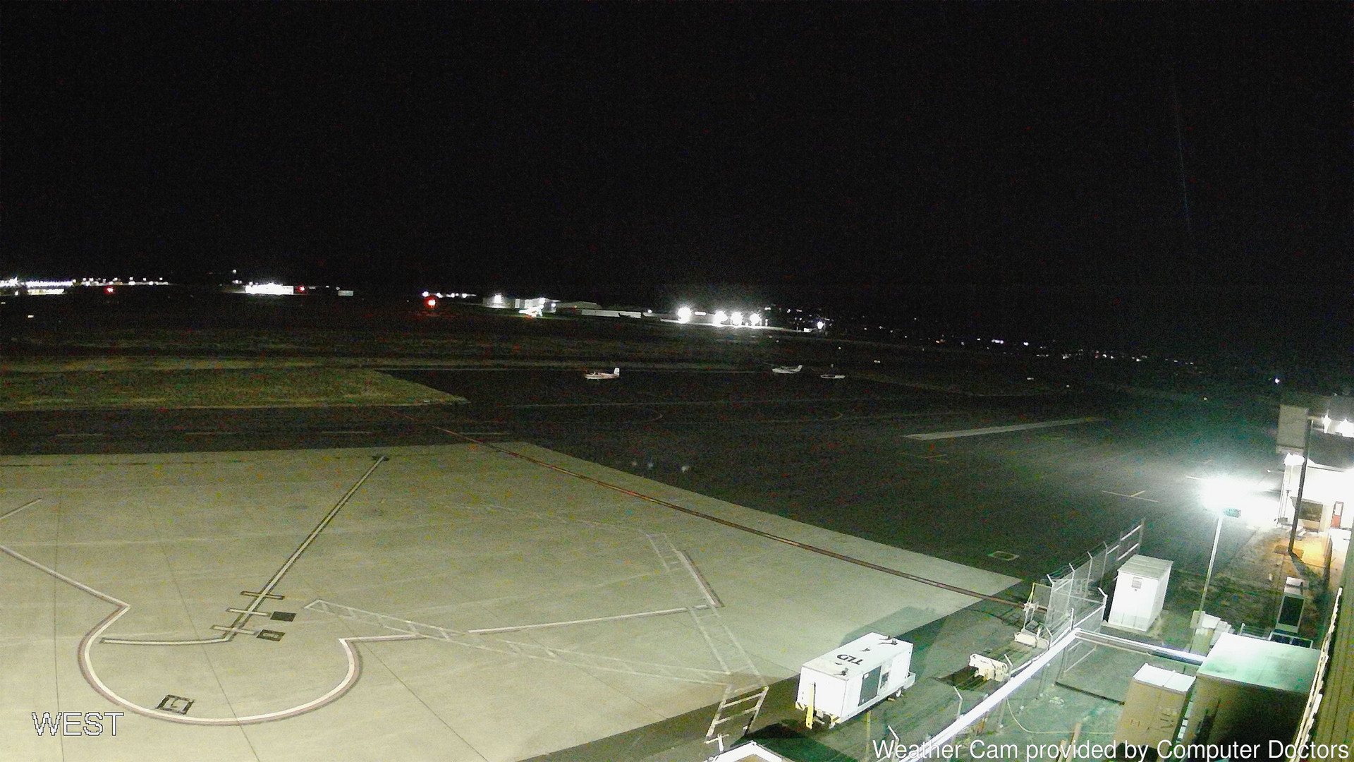 time-lapse frame, West webcam