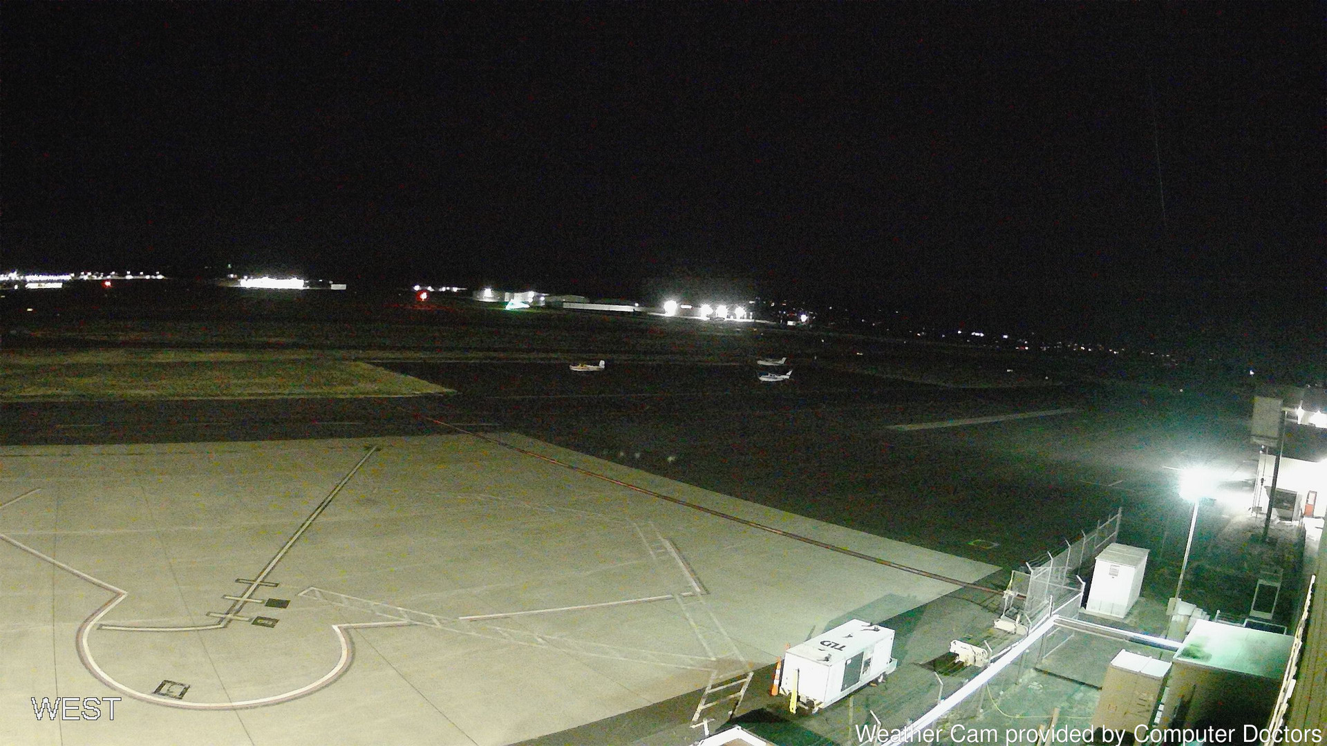 time-lapse frame, West webcam